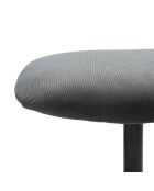 Fever - Sessel und Hocker aus grauschwarzem Kabel - 82x85x106 cm