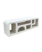 Sit - Credenza bassa Holvik bianco naturale - 160x40x50cm