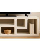 Sit - Credenza bassa Holvik bianco naturale - 160x40x50cm