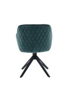 Fever - Poltrona trapuntata a nido d'ape, verde - 59x60x83 cm