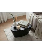 Sit - Table d'appoint Black Smooth noire - 70x53x36cm