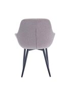 Fever - set van 2 fauteuils in taupe krulstof - 64x59x86 cm