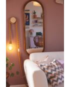 Sit - Miroir Rattan naturel - 44x3,5x120cm