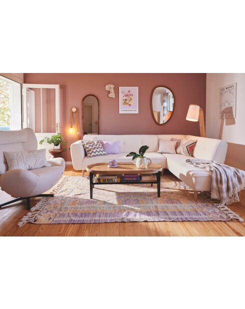 Sit - Miroir Rattan naturel - 44x3,5x120cm