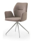 Fever - Sessel mit 180°-Drehfunktion braun - 60x62x89 cm