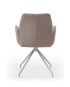 Fever - Sessel mit 180°-Drehfunktion braun - 60x62x89 cm