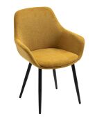 Fever - Set di 2 poltrone giallo/nero - 64x59x86 cm