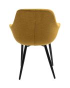 Fever - Set di 2 poltrone giallo/nero - 64x59x86 cm