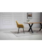 Fever - Set di 2 poltrone giallo/nero - 64x59x86 cm