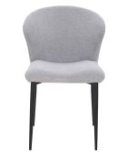 Fever - Set aus 2 grauen Esszimmerstühlen - 47x58x82 cm