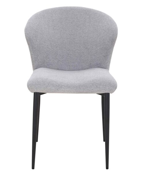 Fever - Set aus 2 grauen Esszimmerstühlen - 47x58x82 cm