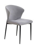 Fever - Set aus 2 grauen Esszimmerstühlen - 47x58x82 cm