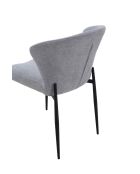 Fever - Set aus 2 grauen Esszimmerstühlen - 47x58x82 cm