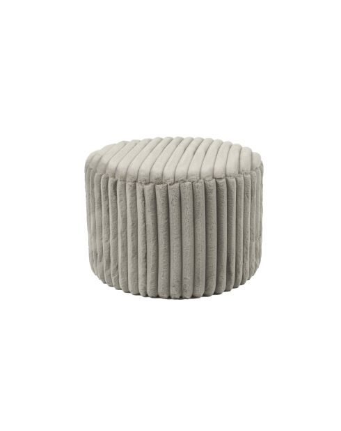 Fever - Pouf gris clair - D.55 cm