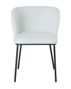 Fever - Lot de 2 chaises blanches - 54,5x59x76 cm