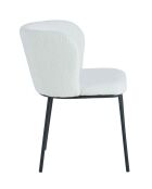 Fever - Lot de 2 chaises blanches - 54,5x59x76 cm