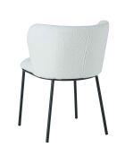 Fever - Lot de 2 chaises blanches - 54,5x59x76 cm