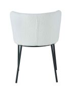 Fever - Lot de 2 chaises blanches - 54,5x59x76 cm