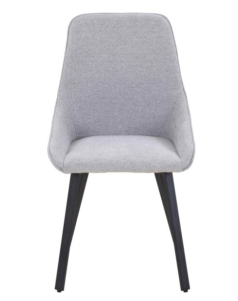 Fever - Set aus 2 grauen Esszimmerstühlen - 51x47x87 cm