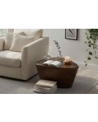 Sit - Table d'appoint Rondura brune - 70x53x36cm