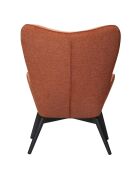 Fever - Sessel aus Kupfer, strukturierter Stoff - 80x99x92 cm