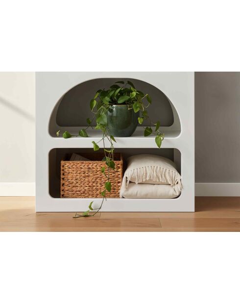 Sit - Étagère Holvik blanc naturel - 90x35x170cm