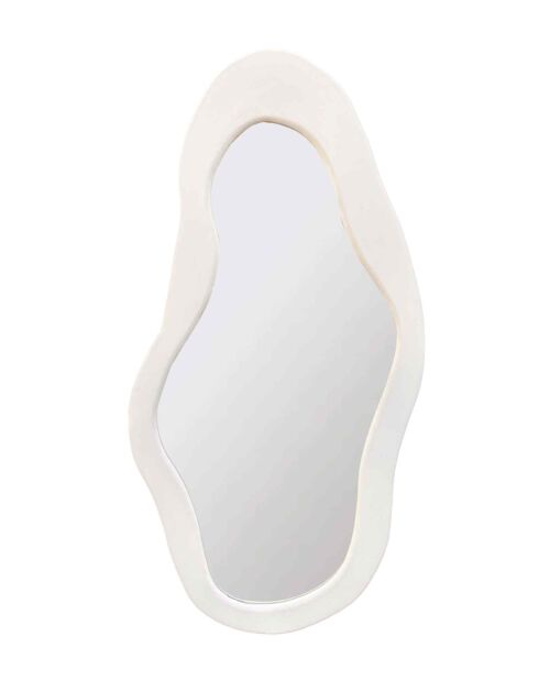 Espejo Sit Holvik blanco natural, 62 x 3 x 120 cm