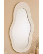 Espejo Sit Holvik blanco natural, 62 x 3 x 120 cm
