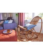 Sit - Schaukelstuhl aus natürlichem Rattan - 53x100x96cm