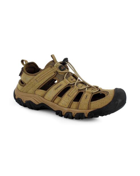 Sandalias de senderismo para hombre - JOSHUA - Beige