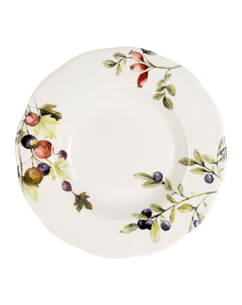 Plato hondo multicolor Meredith - D.22,9 cm