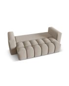 Sofá cama de 3 plazas Lorella le sable con baúl - 252x98x85 cm