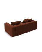 Ribes 3-Sitzer-Cabrio-Sofa aus Terrakotta, aus Kord, mit Kofferraum, 242 x 104 x 88 cm