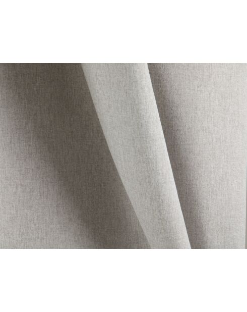 3-zits converteerbare linkerhoekbank met Ribes zilveren kofferbak - 266x160x88 cm