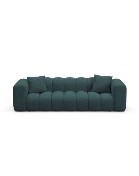 Astro türkisfarbenes 3-Sitzer-Schlafsofa mit Kofferraum - 253x102x70 cm