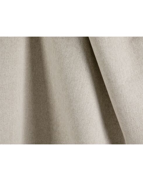 3-Sitzer-Ecksofa links mit Kofferraum Ribes beigegrau - 266x160x88 cm