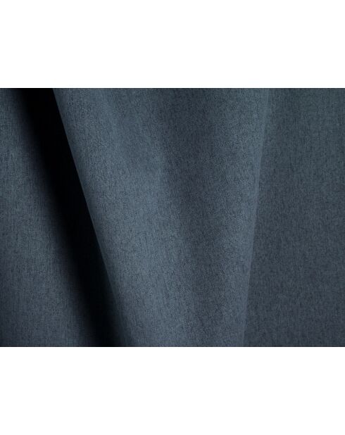 3-zits converteerbare hoekbank met kofferbak Ribes blauwe spijkerbroek - 266x160x88 cm