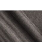 3-zits converteerbare fluwelen linkerhoekbank met grijze Ribes kofferbak - 266x160x88 cm