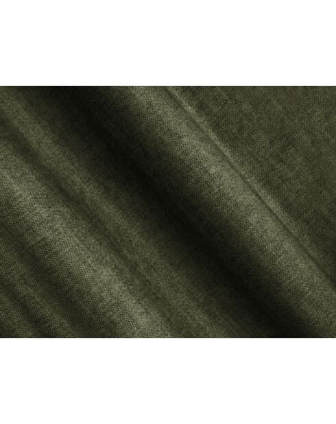 Orion Ecksofa für 5 Personen, umwandelbar, aus Samt, links, mit grünem Orion-Kofferraum, 275 x 142 x 84 cm