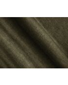 Divano angolare destro trasformabile in velluto a 3 posti con baule Ribes verde - 266x160x88 cm