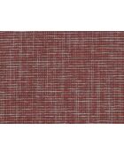 Orion Ecksofa für 3 Personen, umwandelbar, links, mit rotem Orion-Kofferraum, 275 x 142 x 84 cm