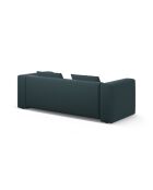 Hellblaues 3-Sitzer-Schlafsofa mit Kofferraum Lorella - 252x98x85 cm