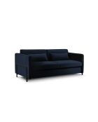 Yanis 2-Sitzer-Schlafsofa aus Samt, königsblau, 182 x 102 x 80 cm