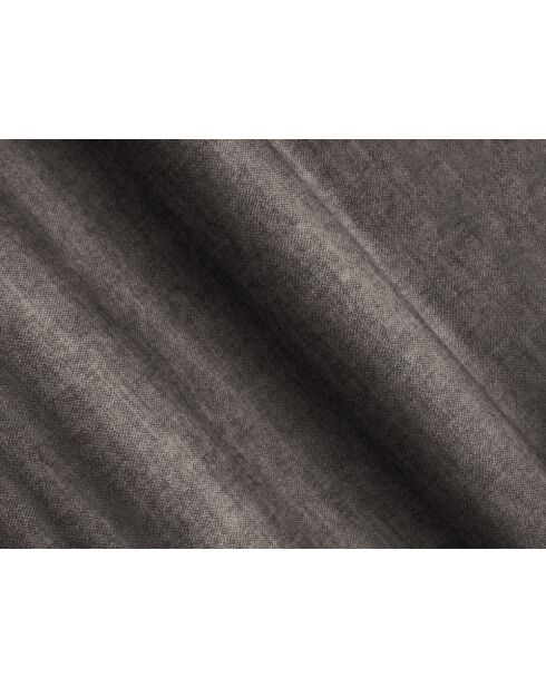 Wandelbares 3-Sitzer-Ecksofa aus Samt für rechts mit grauem Ribes-Kofferraum - 266x160x88 cm