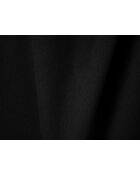 Divano letto nero a 3 posti Ribes con baule - 242x104x88 cm