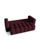 Lorella Bordeaux 3-Sitzer-Schlafsofa mit Kofferraum — 252x98x85 cm