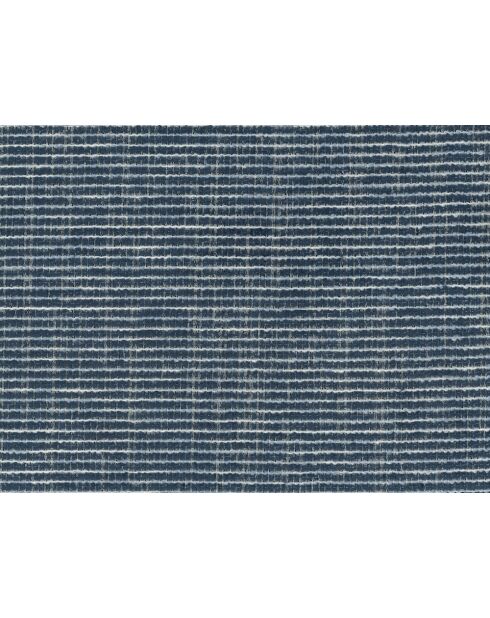 Canapé convertible 4 places avec coffre Orion bleu mélange - 250x100x84 cm