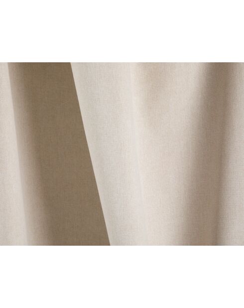 3-Sitzer-Ecksofa links mit Kofferraum Ribes hellbeige - 266x160x88 cm