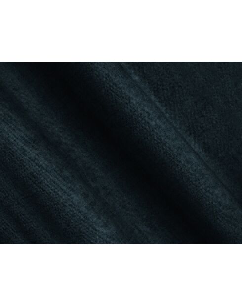 Wandelbares 3-sitziges Ecksofa aus Samt links mit Kofferraum Ribes Deep Petrol - 266x160x88 cm