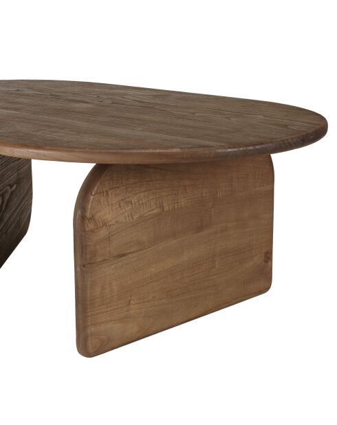Bio-Couchtisch aus Mindi-Holz 140cm - 140x81x45 cm